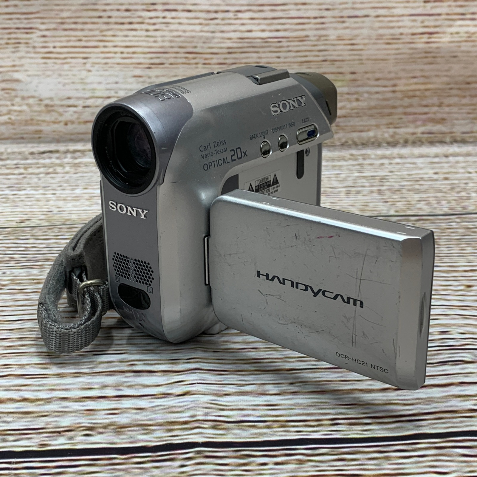 Sony Handycam DCR-HC21 Digital Video Camera Recorder 20x Optical Zoom Tested