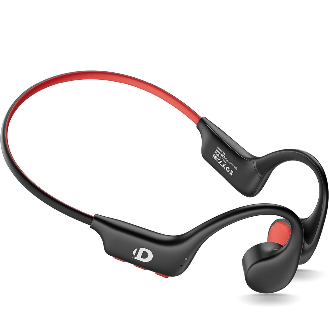 Open Ear Sport Headphones, Wireless Bone Conduction Earphones