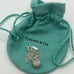 Tiffany & Co. Sterling Knot Pendant Chain Necklace