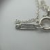 Tiffany & Co. Sterling Knot Pendant Chain Necklace