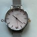 Olivia Burton Watch With 38mm Pink Quartz Stone Face