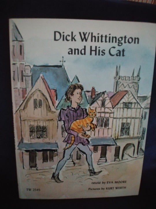 Dick Whittington and His Cat TW 2545 1st Edition paperback retold by Eva Moore
