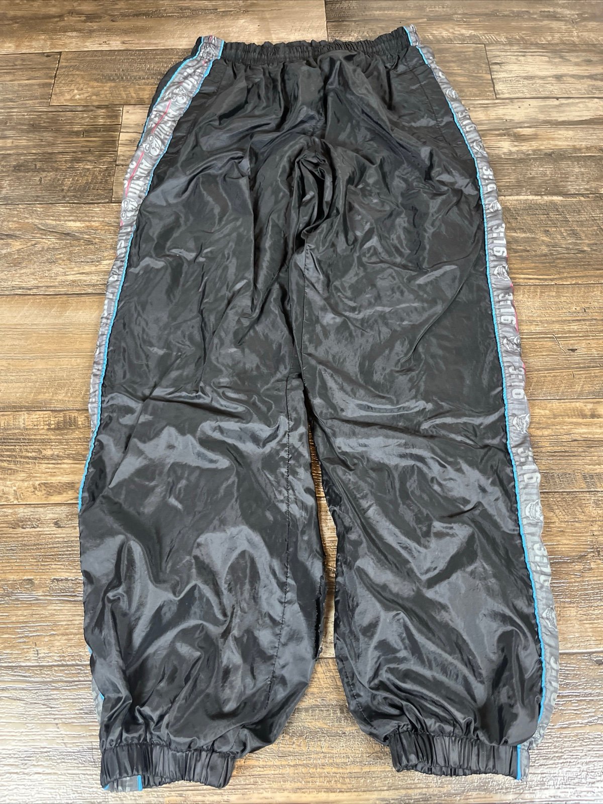 Vintage Stone Cold Steve Austin Track Pants Mens M Black Baggy Y2K