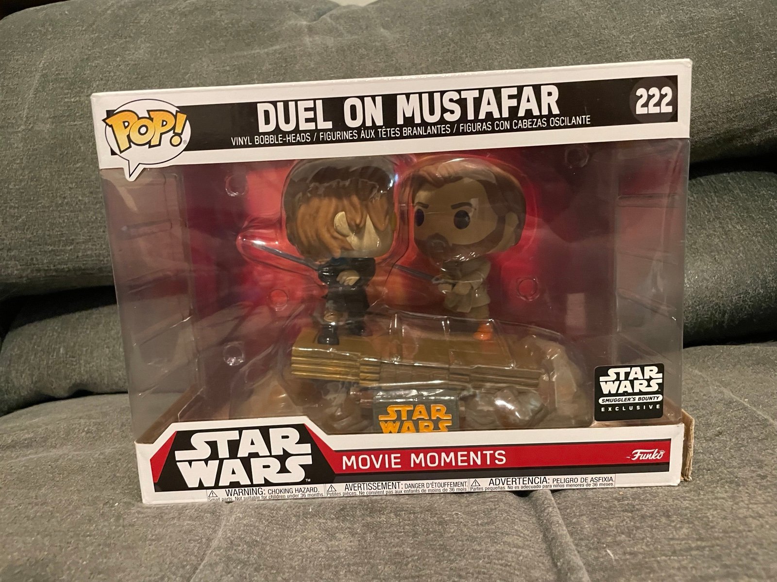 Funko Pop Star Wars - Duel on Mustafar Movie Moment - Anakin vs Obi-Wan