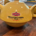 RARE Lipton Tea Set Yellow Tea Pot With Two - Three Tea Cups Excellent Condition