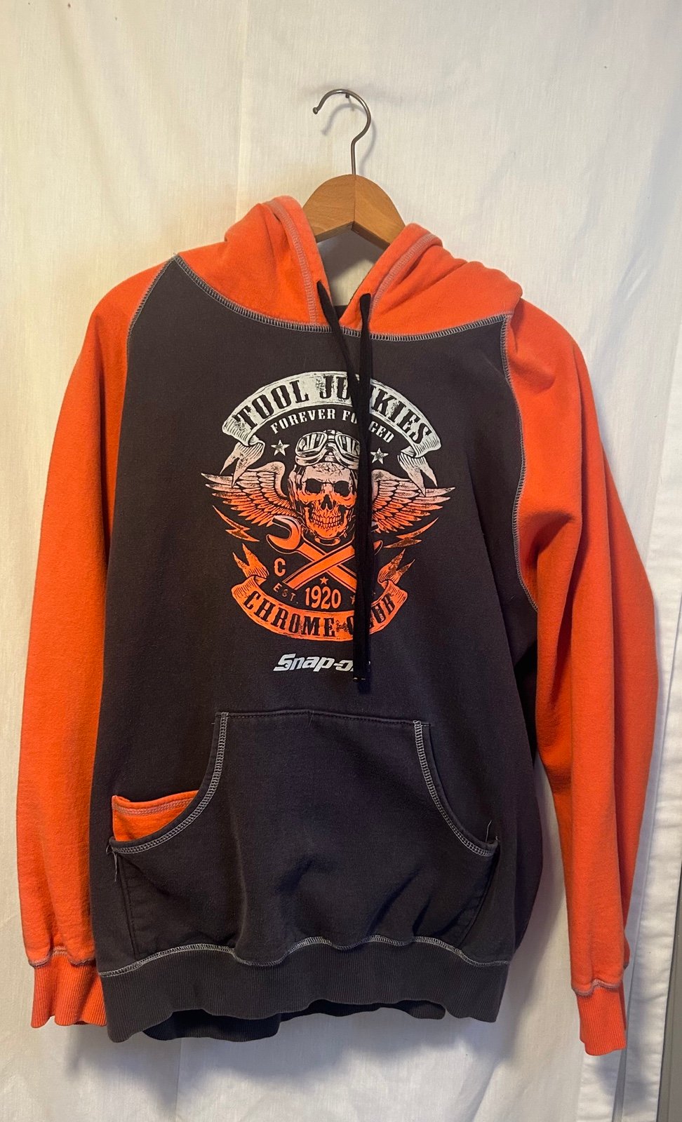 Vintage Snap-On Tools hooded sweatshirt