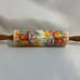 Pioneer Woman Sweet Romance Blossoms Ceramic Rolling Pin Acacia Wood Handles!