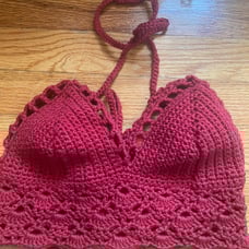 Handmade halter top
