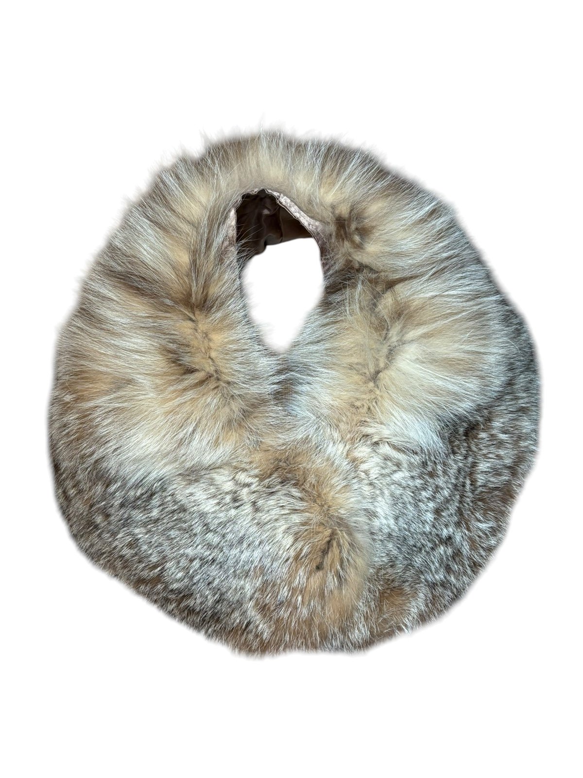 Vintage Fur Collar Add On To Coat 34 in