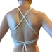 Crop Top Halter Multicolor SM MED Handcrafted Festival Crocheted Pastels