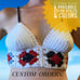Crop Top Halter Multicolor SM MED Handcrafted Festival Crocheted Pastels