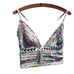 Crop Top Halter Multicolor SM MED Handcrafted Festival Crocheted Pastels
