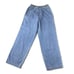 Talbots Elastic Waistband Drawstring Cotton Jeans Unisex Pants Size S