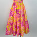 Lilly Pulitzer Bri V-Neck Cotton Midi Dress Calla Yellow Floral Coral 10 NWT