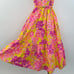 Lilly Pulitzer Bri V-Neck Cotton Midi Dress Calla Yellow Floral Coral 10 NWT