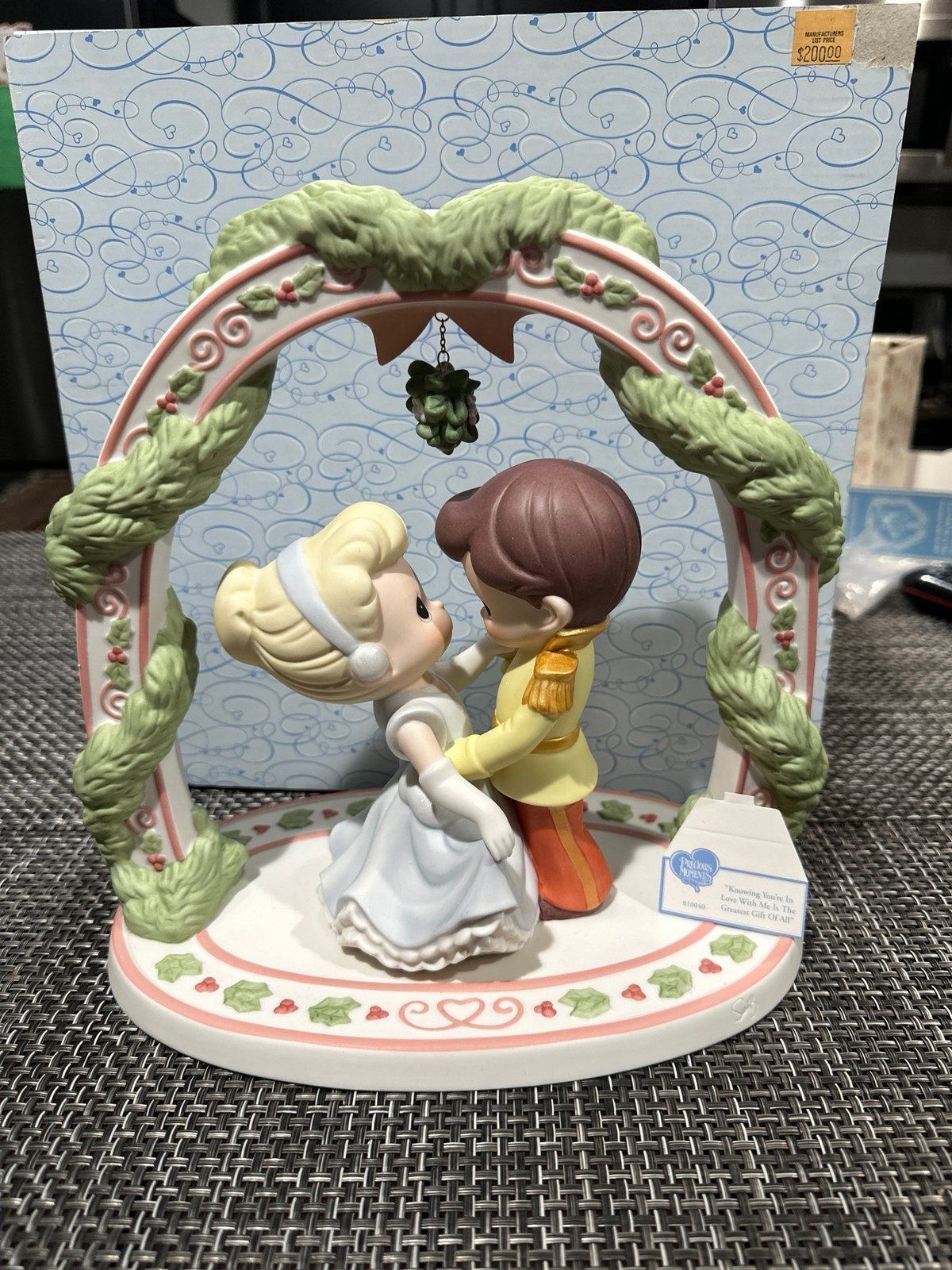 Precious Moments Disney Knowing You’re In Love With Me Is The Greatest Gift Of