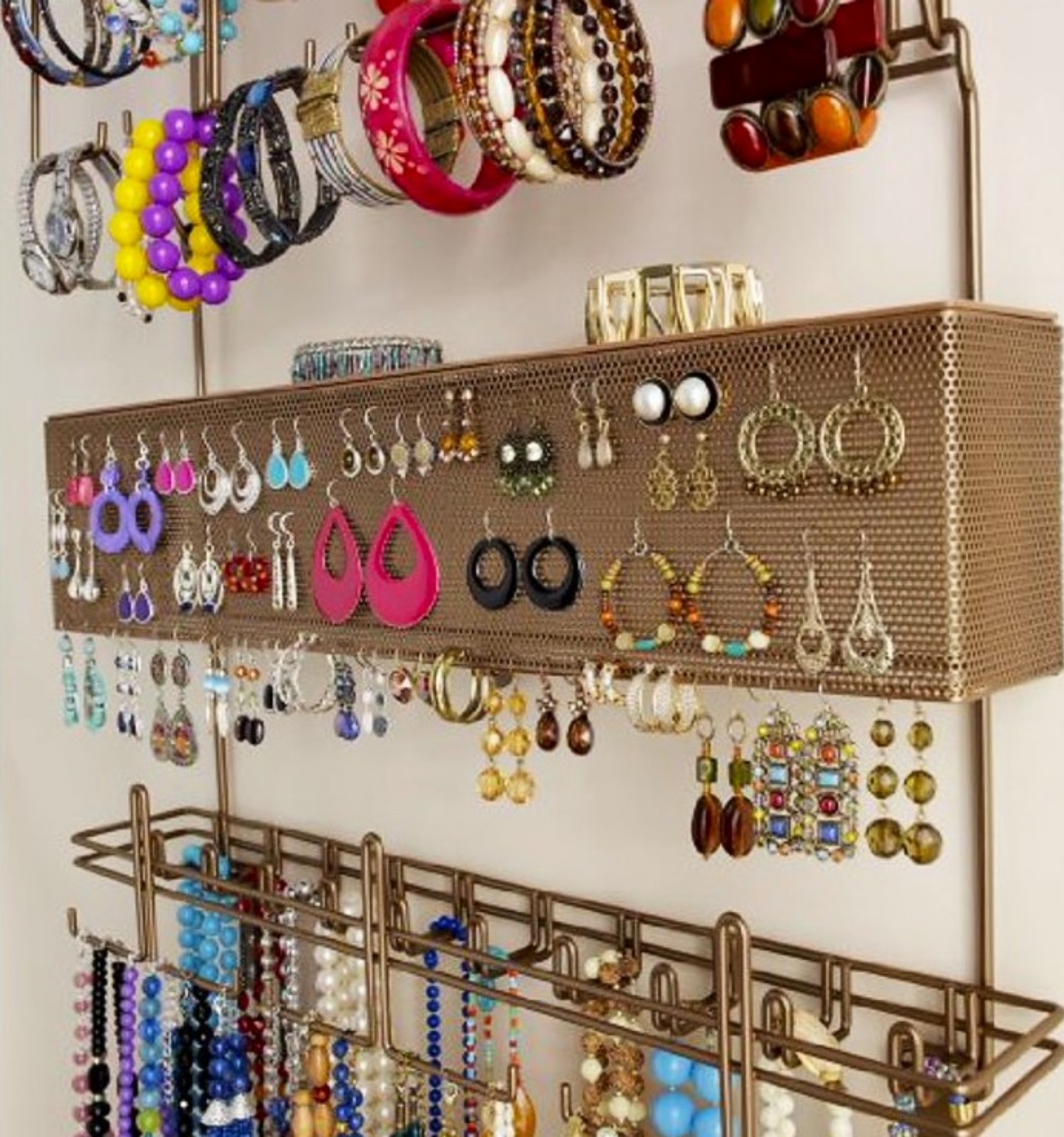 New Jewelry cabinet 2022, Overdoor Jewelry Organizer, Black, 300 pieces