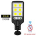 3PCS Outdoor Solar Wall Light LED Motion Sensor Bright Flood Street Lamp 3 Modes
