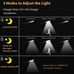3PCS Outdoor Solar Wall Light LED Motion Sensor Bright Flood Street Lamp 3 Modes