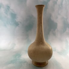 Vtg. Royal Haeger MCM Ceramic Long Neck Bulb Vase Earthy Toned 10” Tall