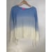Lilly Pulitzer Jody Sweater in Zanzibar Blue Die Dip Ombre Women's Size M