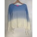 Lilly Pulitzer Jody Sweater in Zanzibar Blue Die Dip Ombre Women's Size M