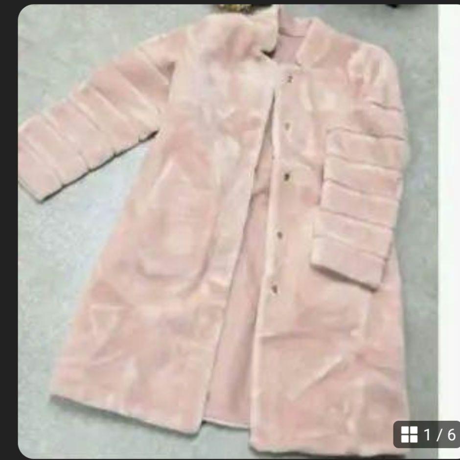 Birthday Bash DREAMIN PINK BOA COAT Size M