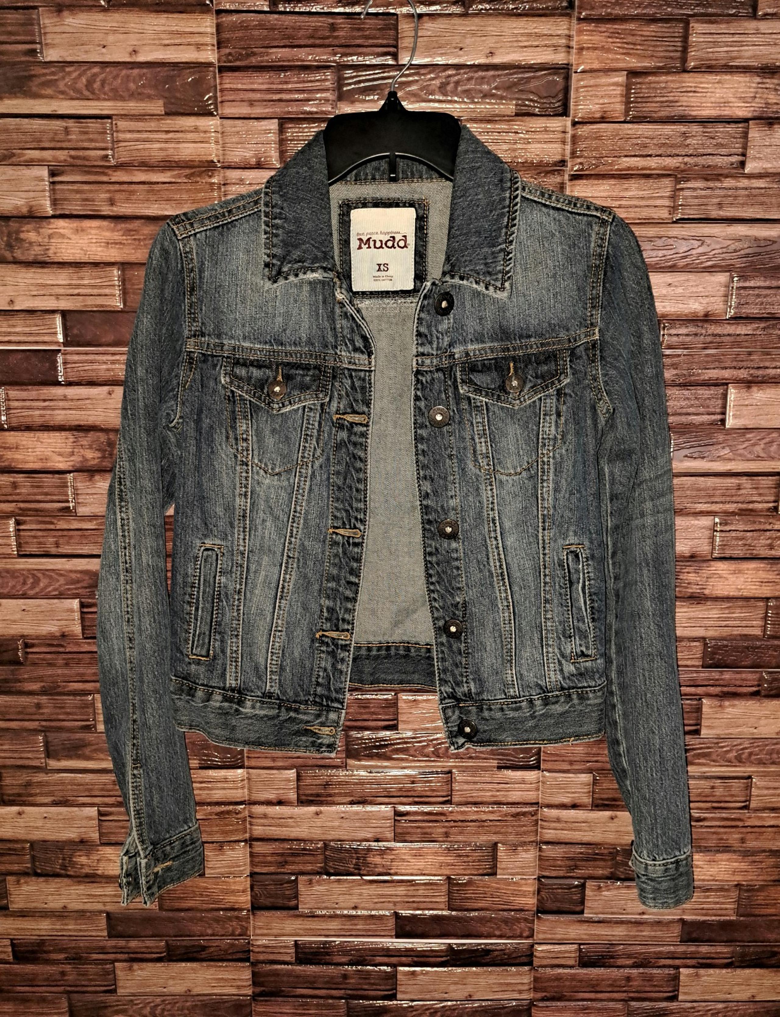 Mudd Women's Jeans Jacket Size XS.  Denim Vintage Y2K