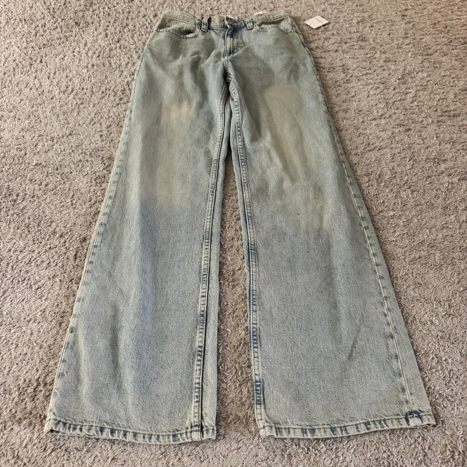 Women’s Free People FP We The Free Tinsley Baggy High-Rise Denim Jeans