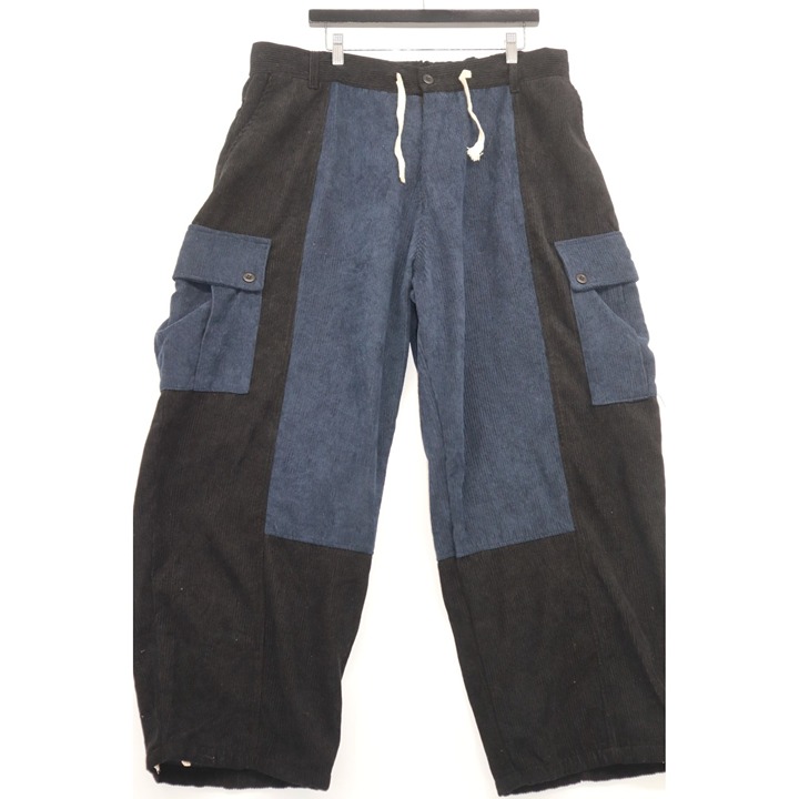 【SATIIIZ】Carnet pintuck corduroy cargo pants s-l400.jpg