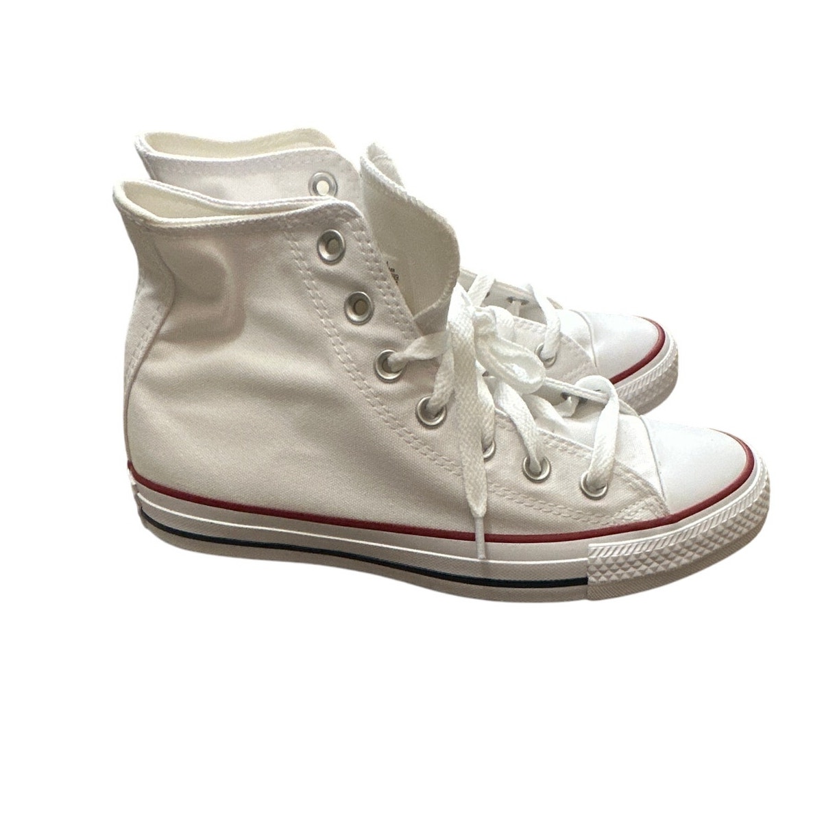 Converse Chuck Taylor All Star HI Sneakers Optical White Womens Size 7.5 New