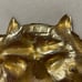 Gold lion Laloon vintage belt buckle