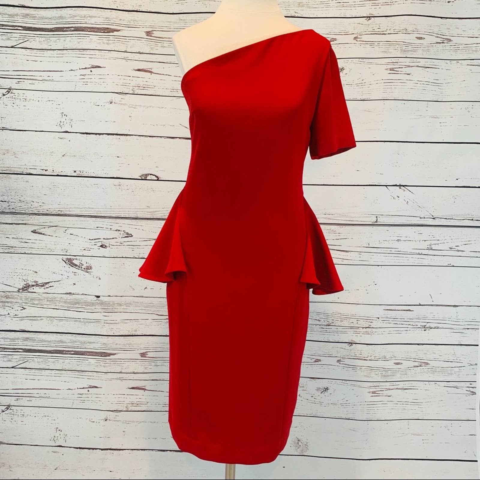 May&June NWT classy red single shoulder