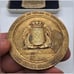 Brazil Fernando Barata Rio Guanabara Chagas Feitas Government 1974 Brass Coin