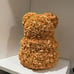 Rose Bear PE Foam Flower Teddy 16'' Bear : Gold +Showcase