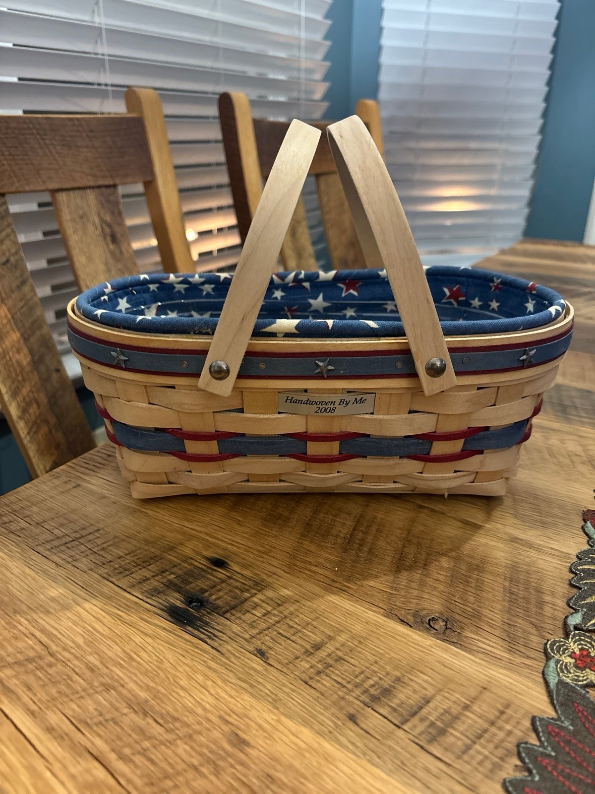 Longaberger Handwoven Americana Basket