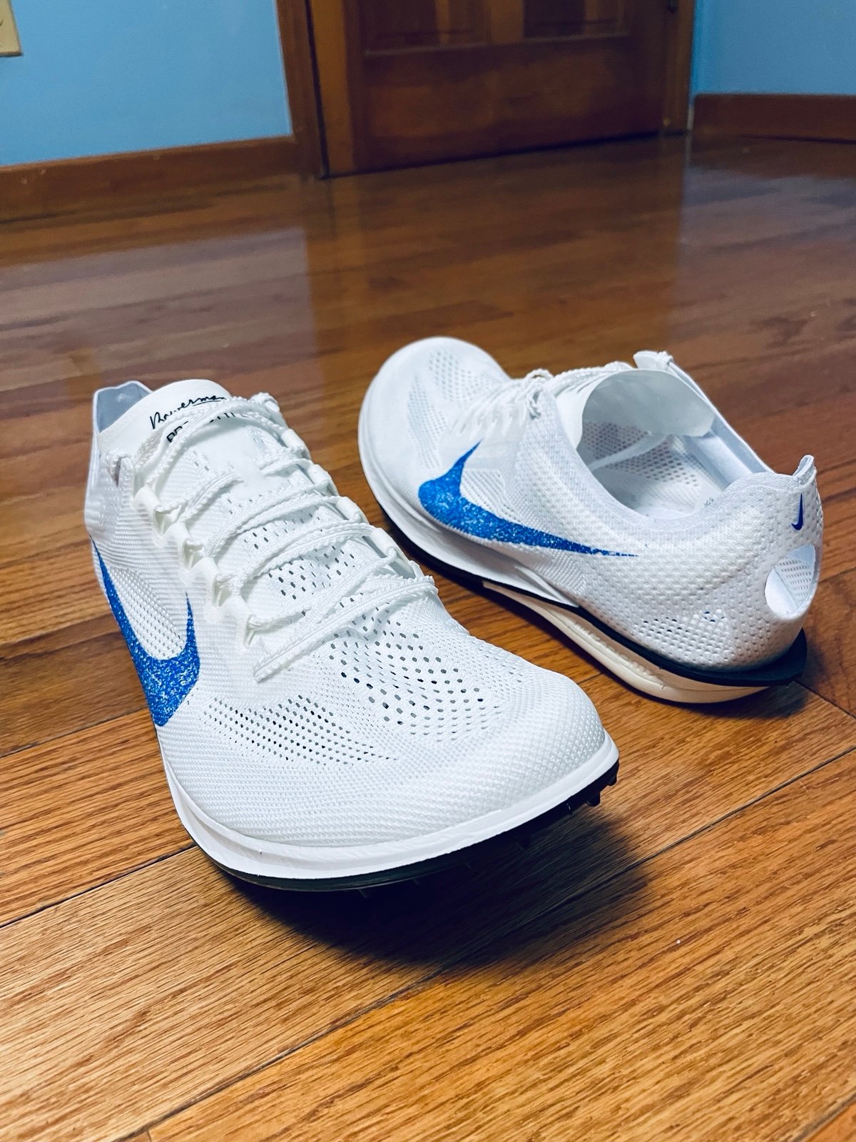 Nike ZoomX Dragonfly 2 Blueprint Pack FP Men’s Size 12.5 White Blue FD8414-900
