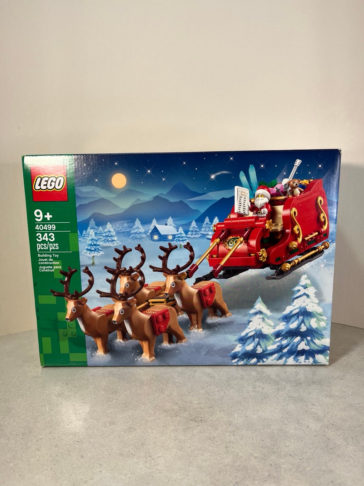Lego Iconic Holiday & Event: Santa’s Sleigh (40499), NIB Sealed