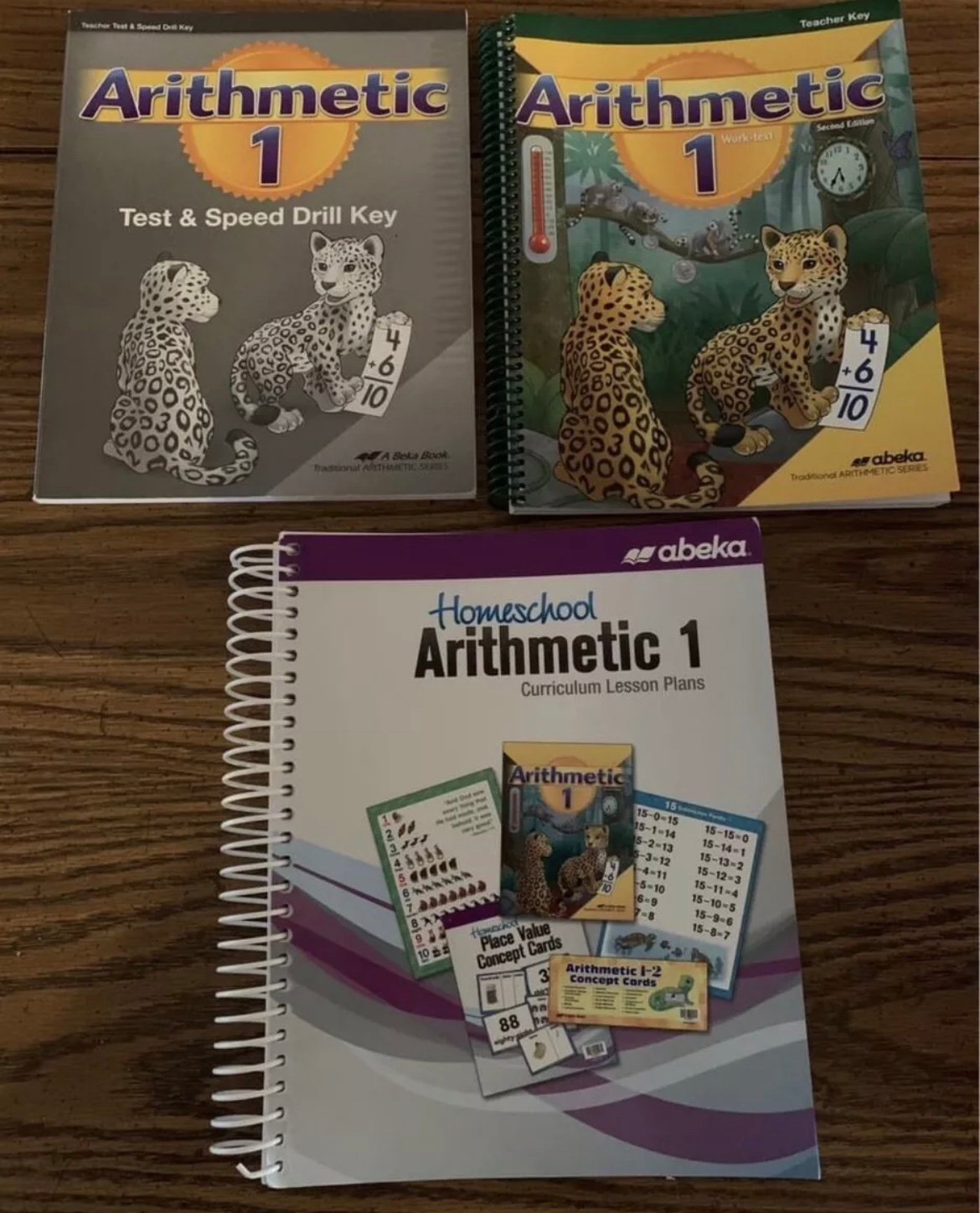 Abeka 1st grade Math set