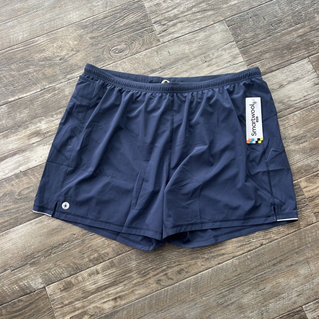 Smartwool Men 2XL Xxl Merino Sport Lined 5 Shorts Athletic Fit Brief Liner Wool