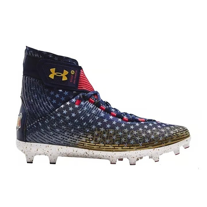 NEW Under Armour Highlight MC LE USA Stars Football Cleats, Men’s Size 11