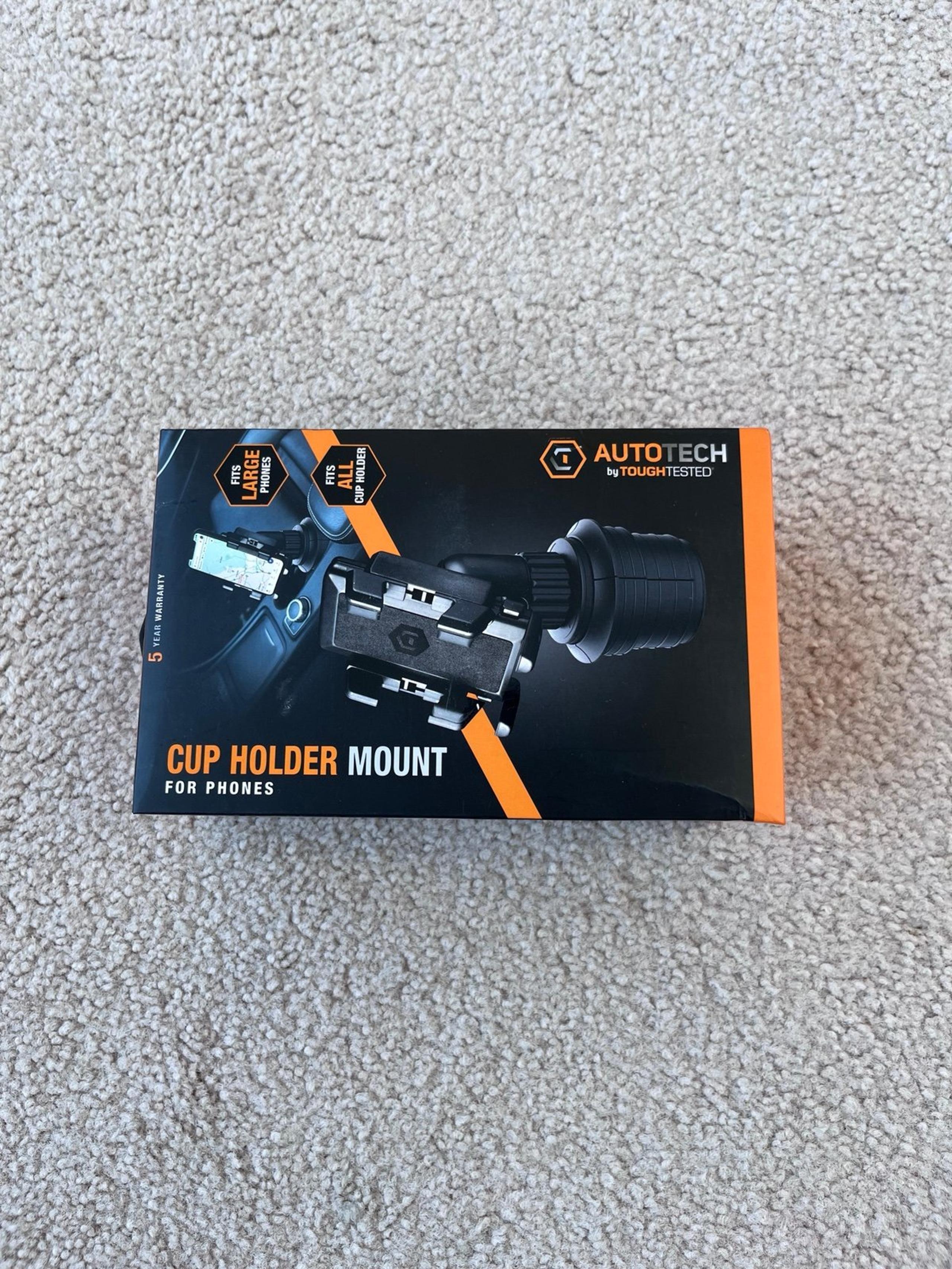 Autotech Cup Holder Mount for Smart Phones