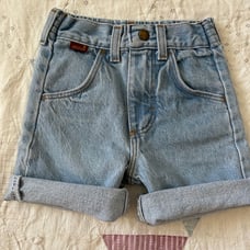 Vintage Rustler toddler denim jean shorts
