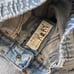 Vintage Rustler toddler denim jean shorts