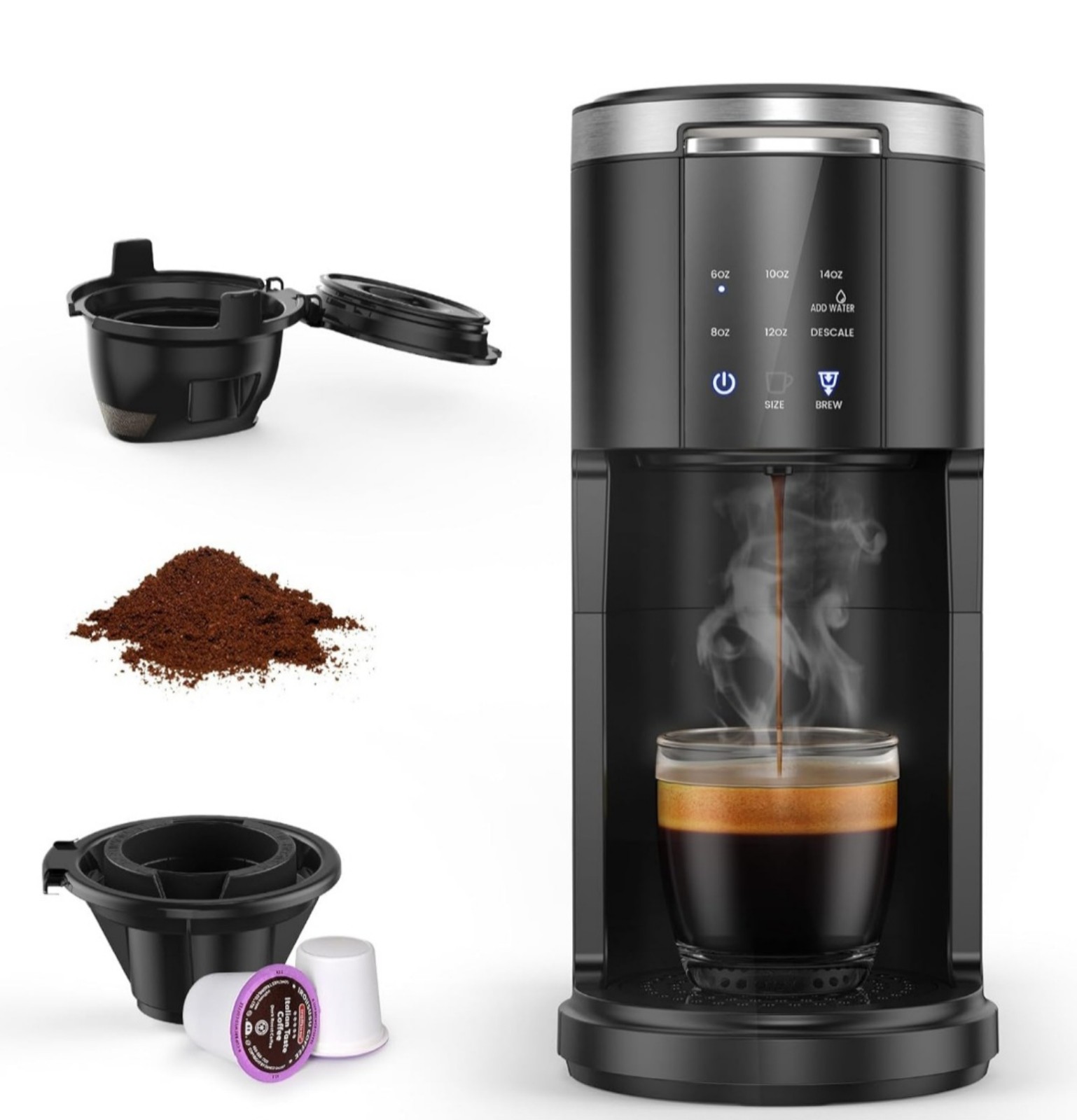 Kndko Single Serve Coffee Maker