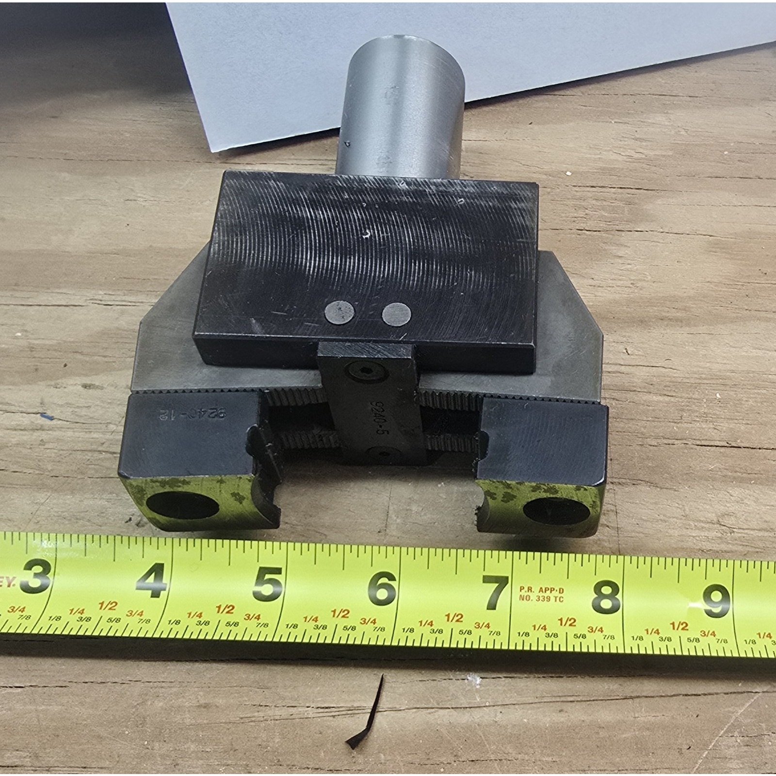 BERG VDI40 ADJUSTABLE QUICK CHANGE TOOL HOLDER VDI 40 SG56 51011 0-.68 Capacity