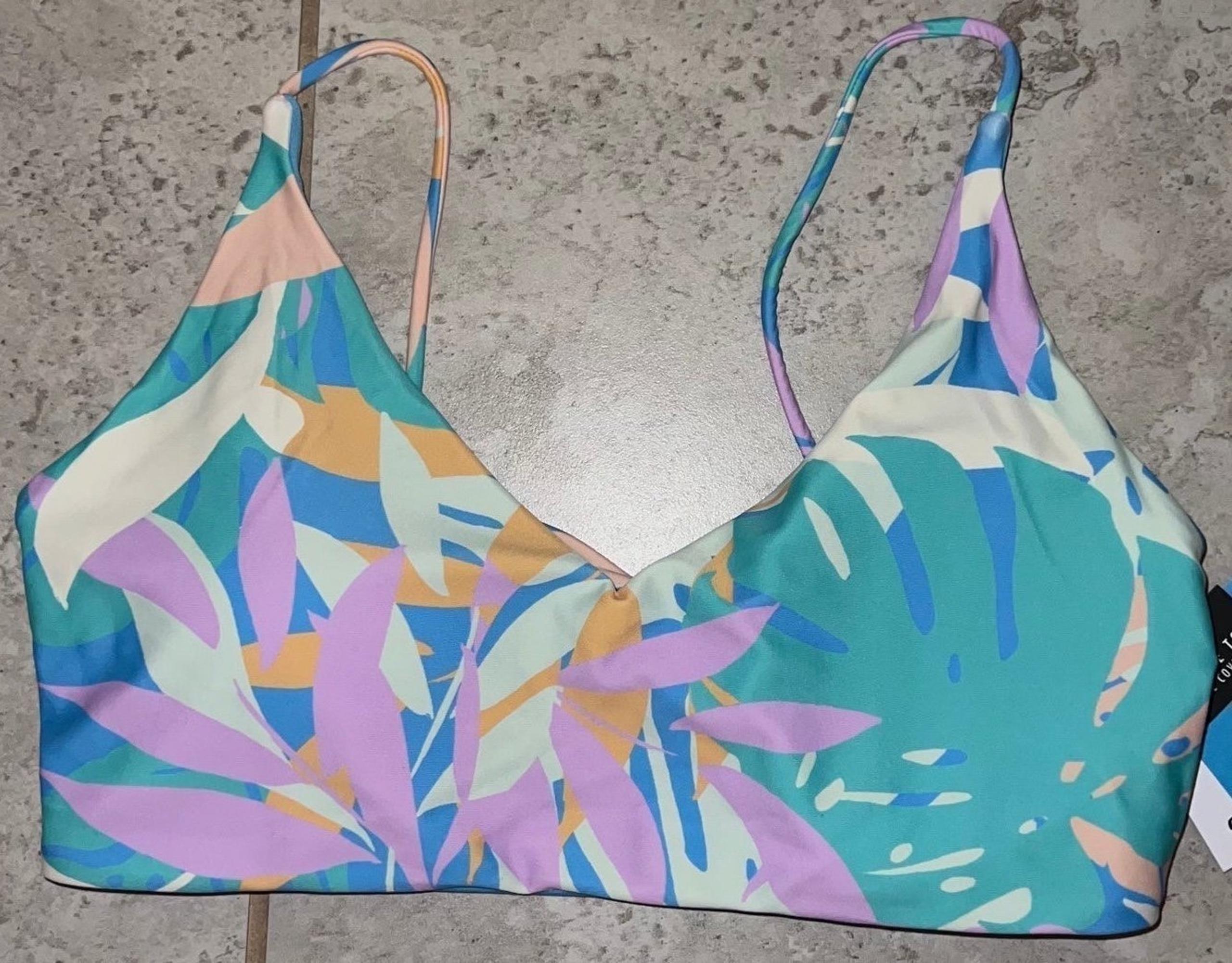 O’Neill Women’s Soft Trop Middles Mid Bralette Bikini Swim Top