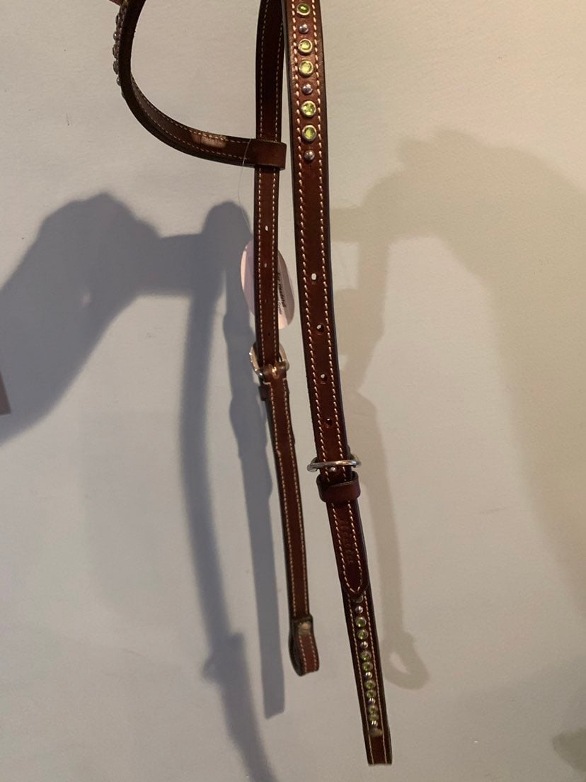 Riata Leather headstall (bridle)