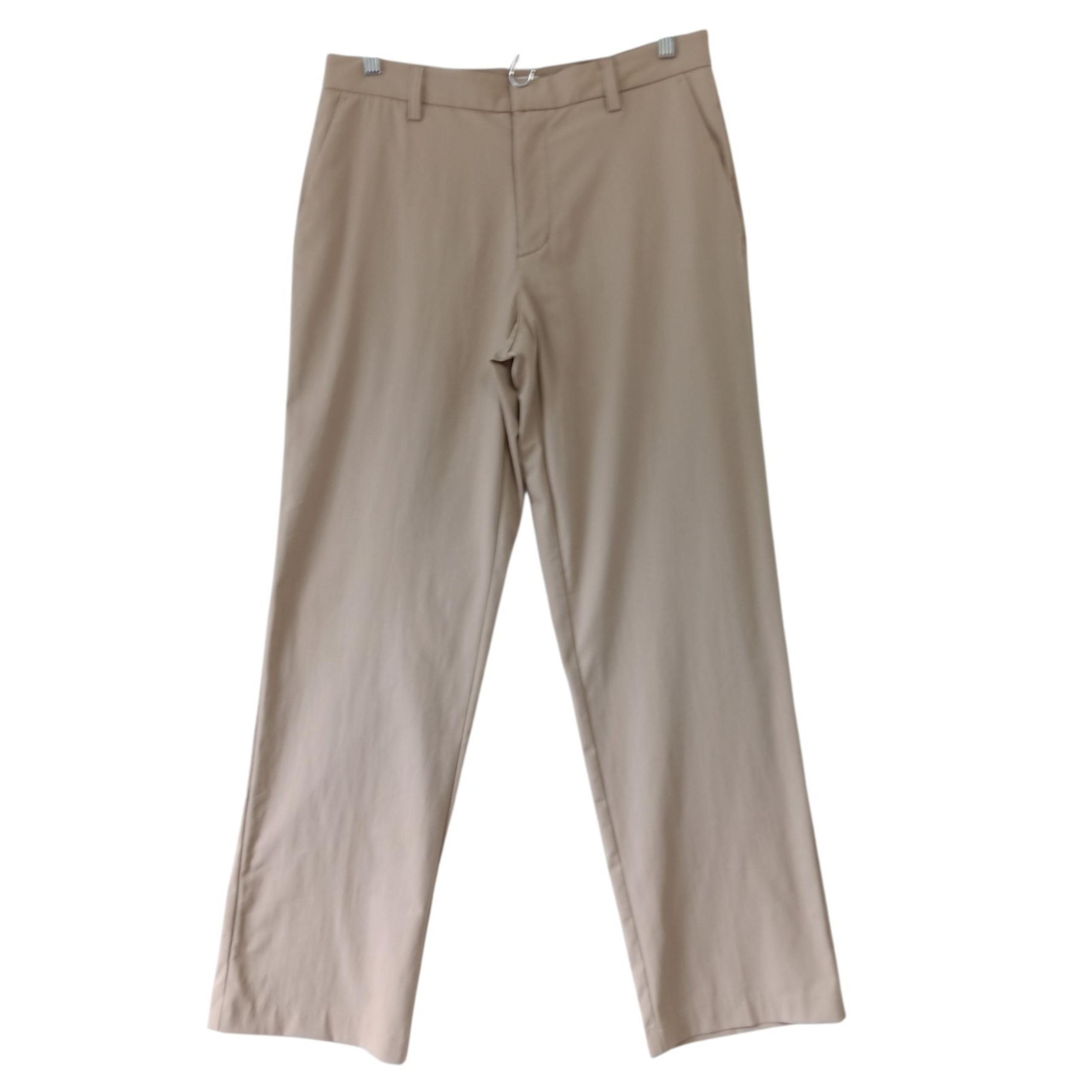 Adidas Men's Golf Chino Pants 30x30 Khaki Lightweight Stretch Performance
