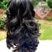 Wow Celebrity Loose wavy round part wig